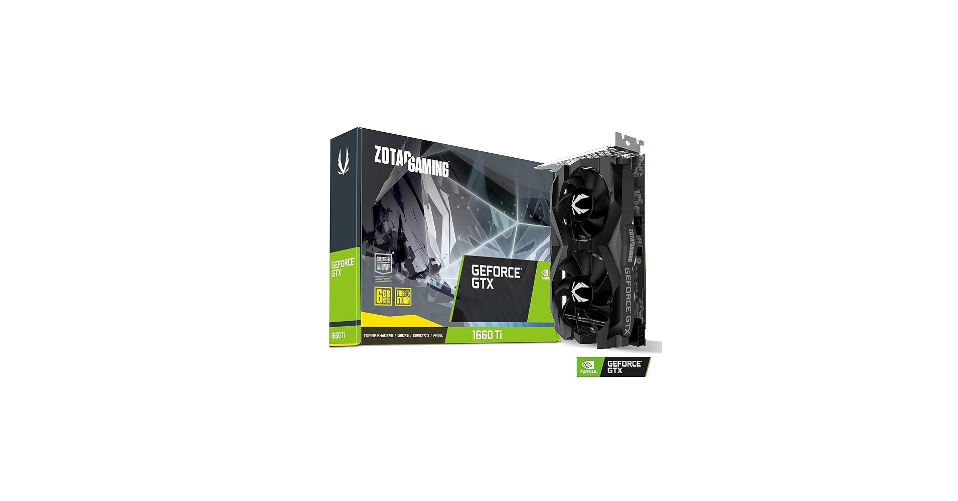 Amazon.com: ZOTAC Gaming GeForce GTX 1660 Ti 6GB GDDR6 192-bit