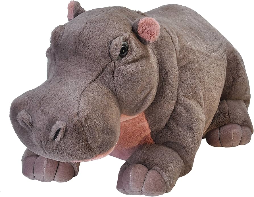 Amazon.co.jp: Wild Republic ジャンボカバ ぬいぐるみ 巨大な動物