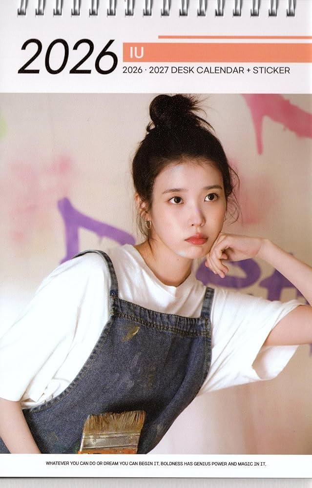 Amazon.co.jp: IU アイユー グッズ 卓上 カレンダー (写真集