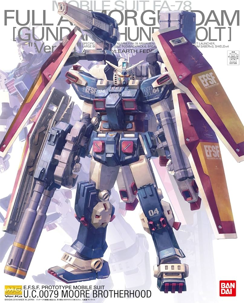Amazon | MG 機動戦士ガンダム サンダーボルト フルアーマー・ガンダム