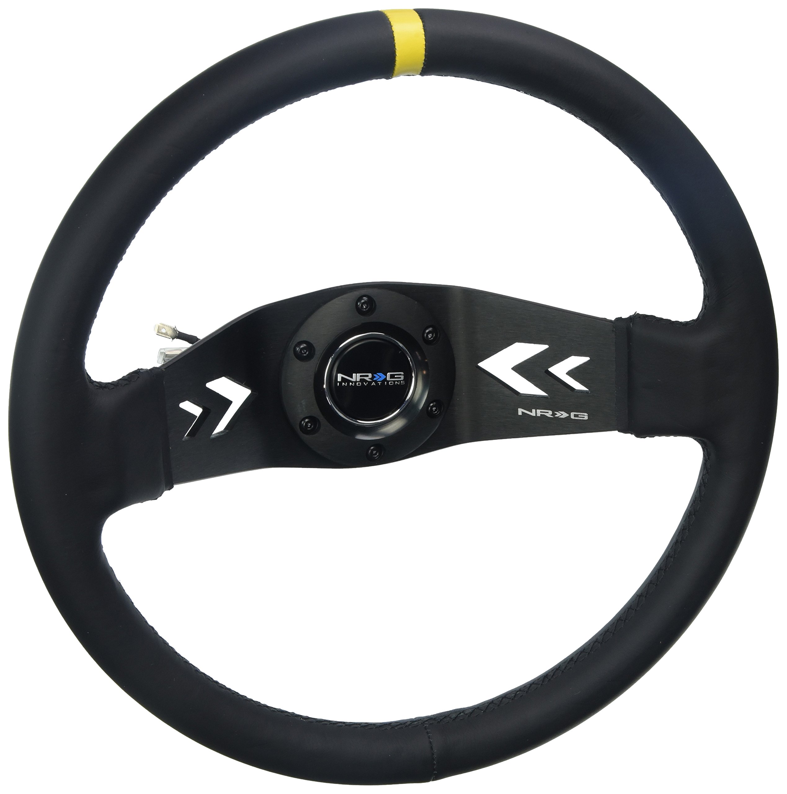 Amazon | NRG Innovations RST-022R-Y 強化ステアリングホイール (NRG
