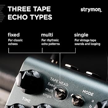 Amazon.com: Strymon El Capistan V2 dTape Echo Guitar Pedal for