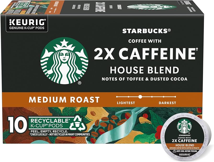 Amazon.com: Starbucks K-Cup Coffee Pods, Medium Roast Coffee With