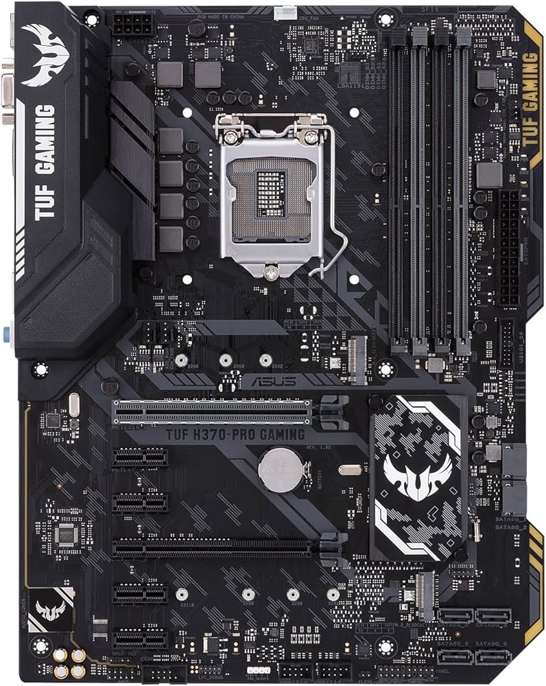 Amazon | ASUSTek Intel H370 搭載 マザーボード LGA1151対応 TUF H370