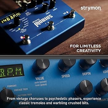 Amazon.com: Strymon Mobius 12 Voice Modulation Guitar Effects