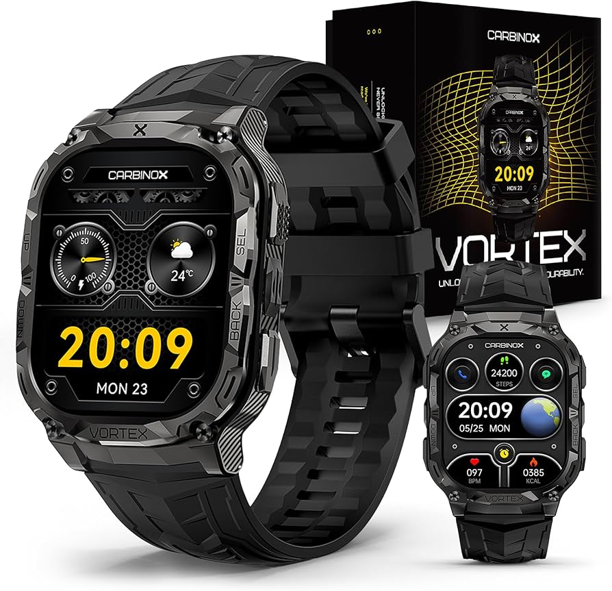 Amazon.com: CARBINOX Vortex Smartwatch (Answer/Make Calls