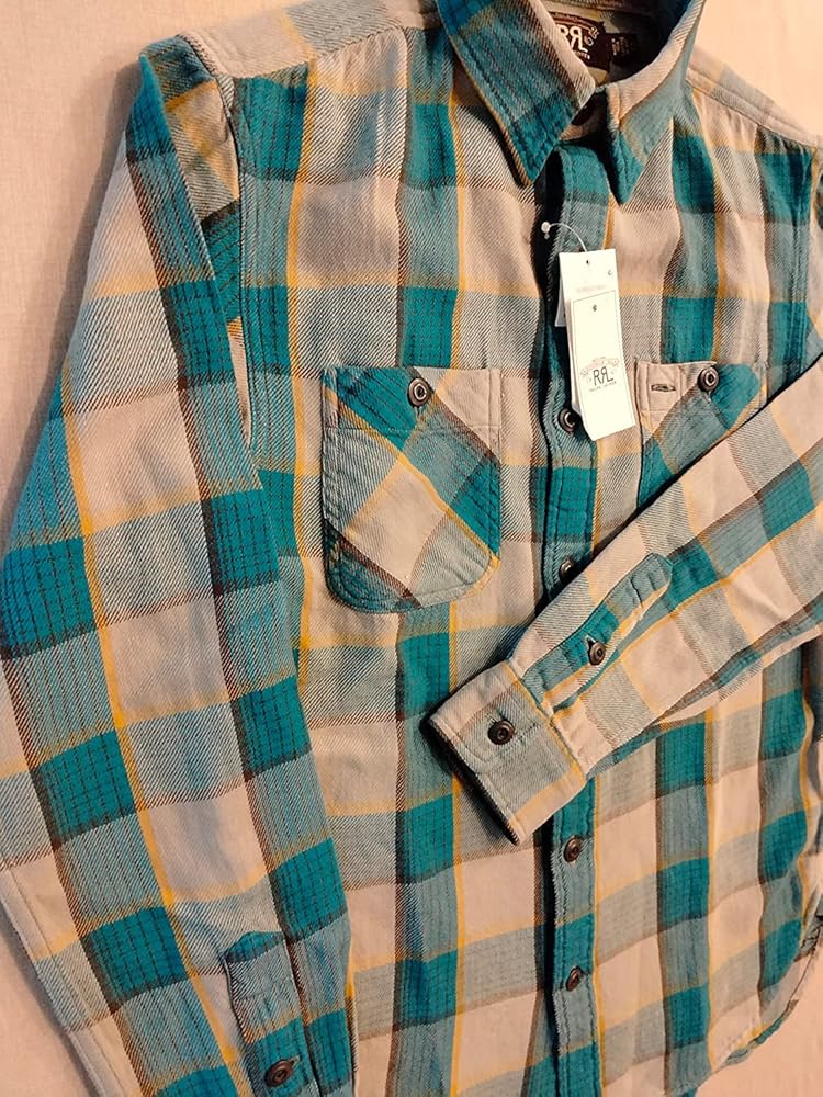 Amazon.co.jp: RRL ダブルアールエル ラルフローレン ネルシャツ