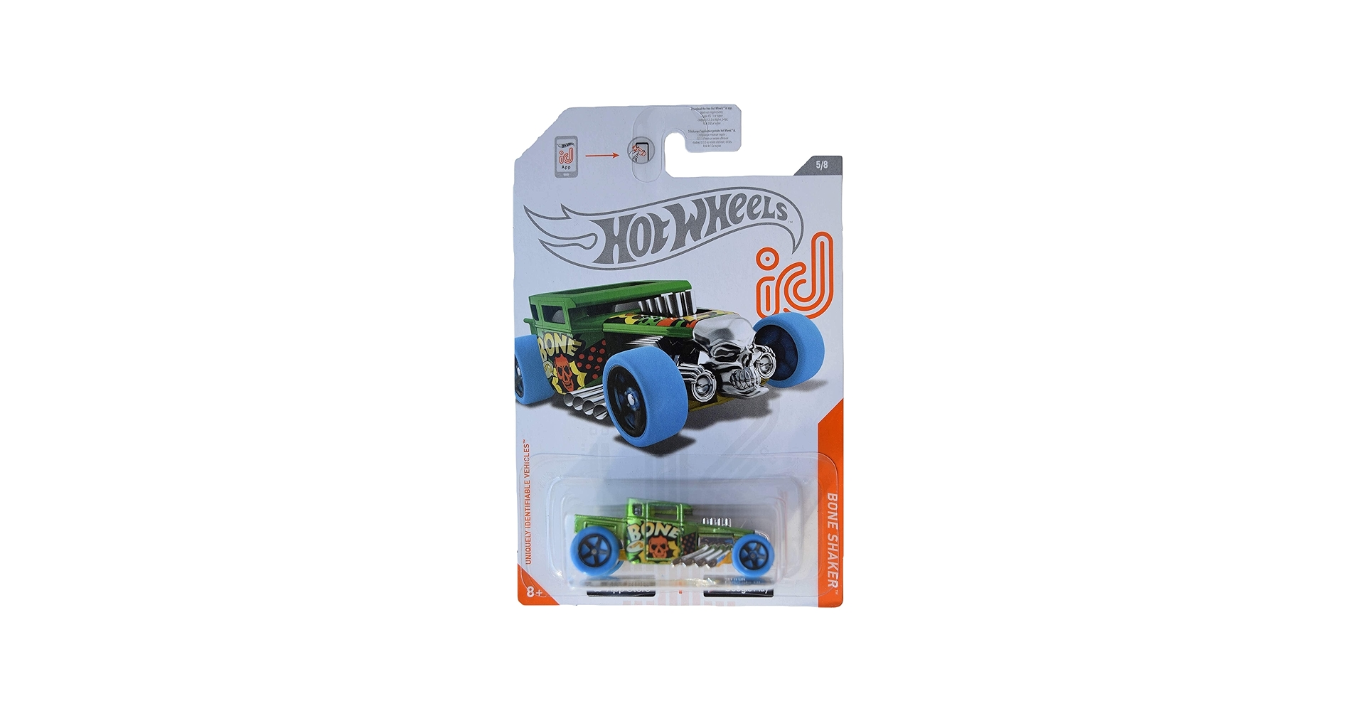 Amazon.com: Hot Wheels Chase ID Bone Shaker, [green] 5/8 : Toys
