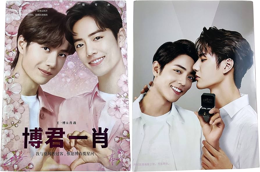 陳情令 博君一肖 【流年花開】豪華版ハードカバー写真集 陳情令 博君一