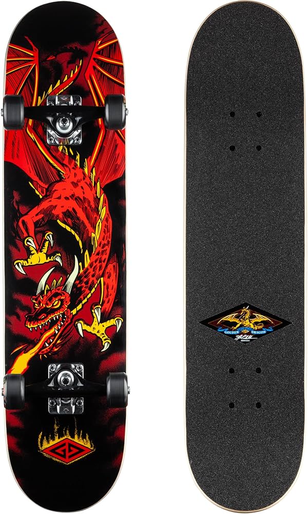 Amazon | 【POWELL PERALTA パウエル コンプリート】GOLDEN DRAGON