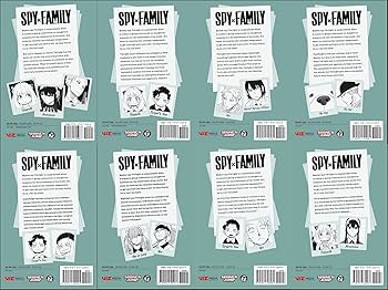 Spy x Family Vol. 1-8 Bundle Set (8 Book Collection): Tatsuya Endo