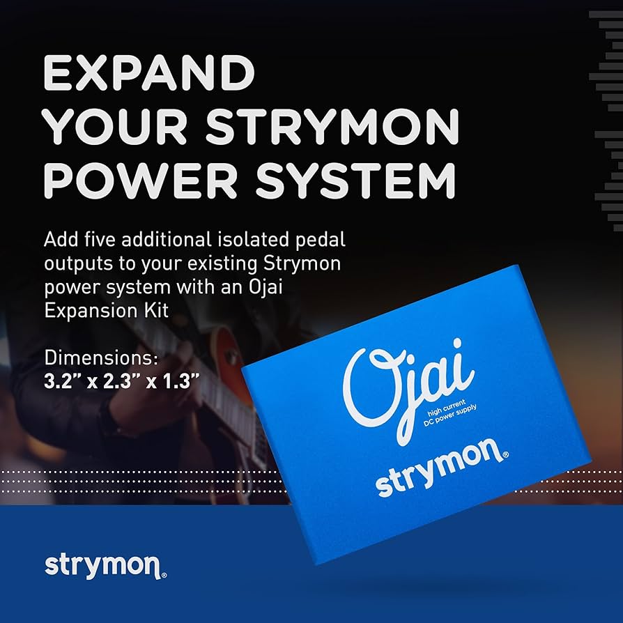 Amazon | Strymon 『Ojai-X』（ハイ・カレント・ DC パワー・サプライ