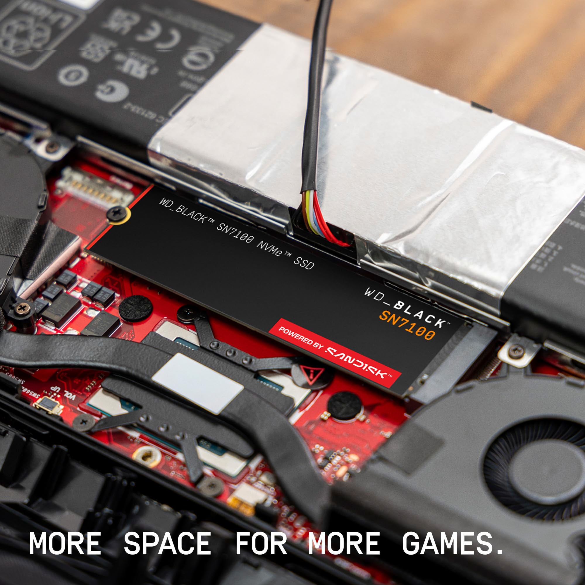 Amazon.com: WD_Black SN7100 2TB NVMe SSD - Gen4 PCIe, M.2 2280, Up