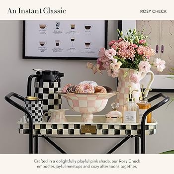 Amazon.com: MACKENZIE-CHILDS Enamel Compote, Cute Enamel Pedestal