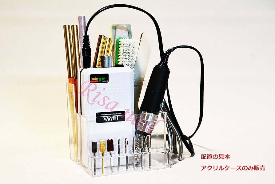Amazon | Risa nail ネイルマシーン収納ケース 1個 アクリルケース