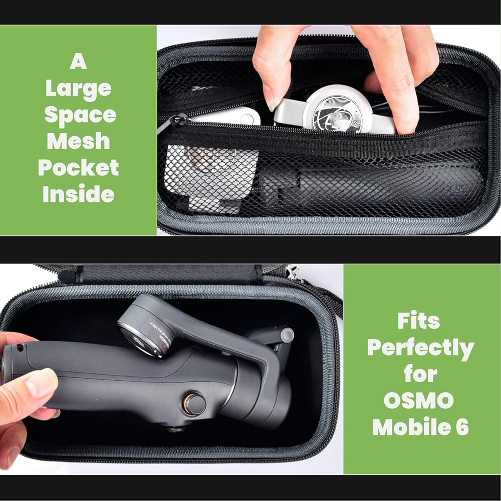Amazon.com: ALKOO Protective EVA Case for DJI Osmo Mobile 8, 7