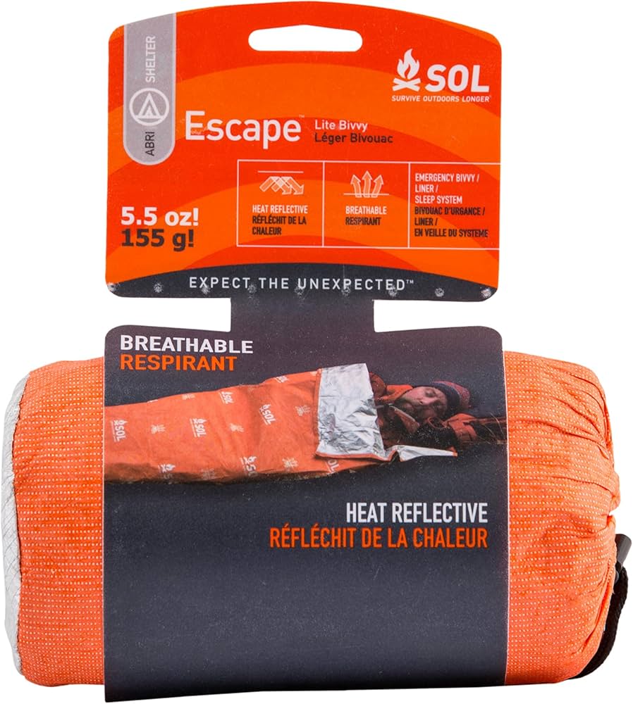 Amazon.com : S.O.L. Survive Outdoors Longer SOL Escape Lite Bivvy