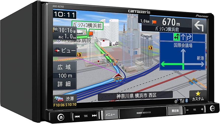 カロッツェリアAVIC-RZ810-D4x4 デジタルTVナビゲーションシステム