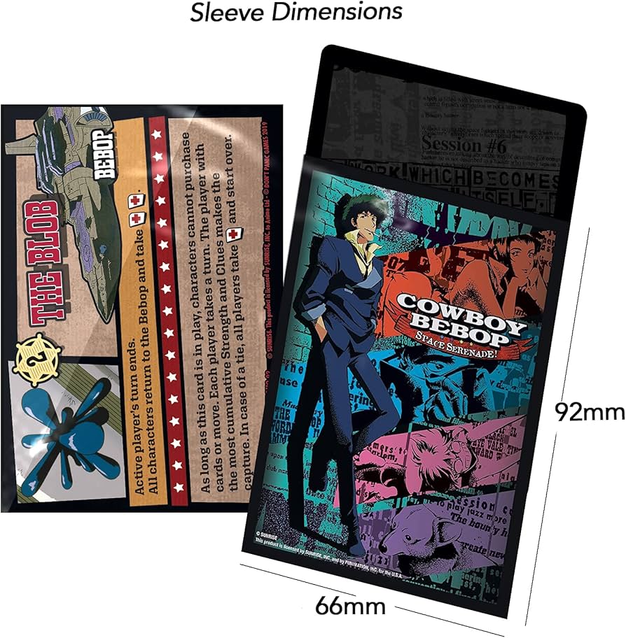 Player's Choice Standard-Size Sleeves – Cowboy Bebop: Spike 60 CT