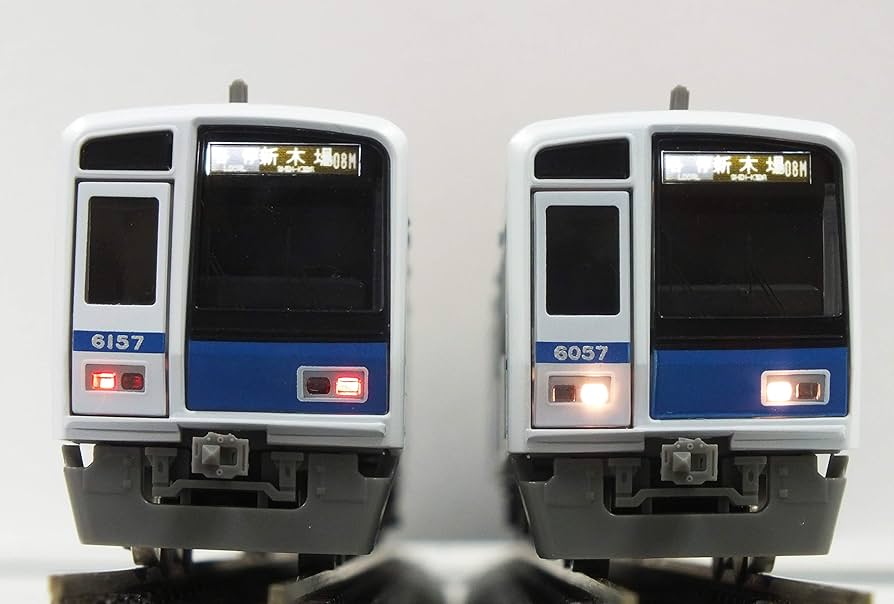 Amazon | グリーンマックス Nゲージ 西武6000系アルミ車 6157編成