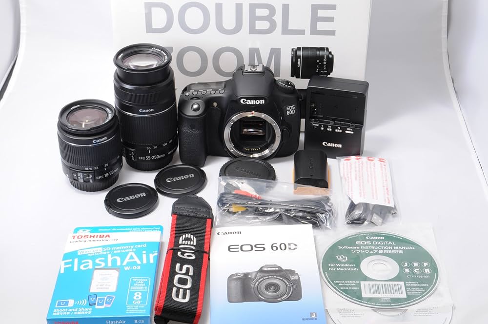 Amazon | Canon デジタル一眼レフカメラ EOS 60D ダブルズームキット