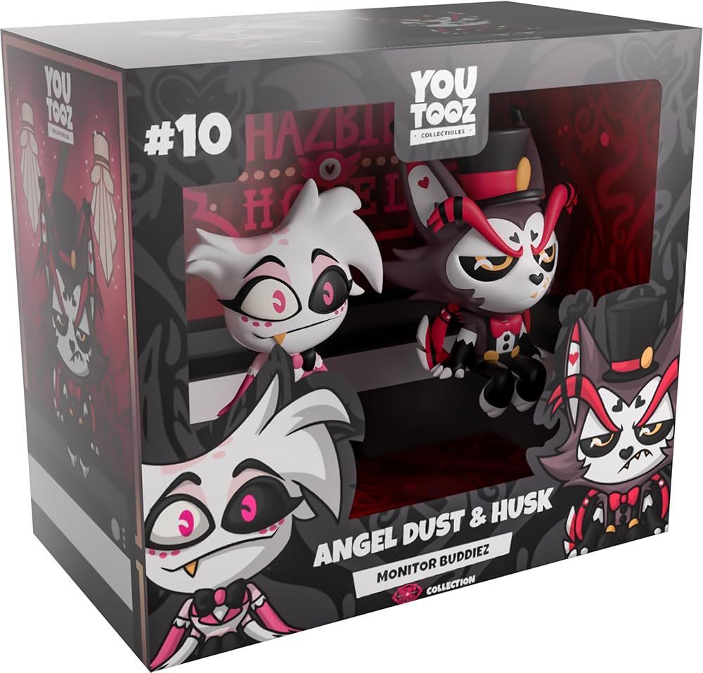 Amazon.co.jp: Youtooz Hazbin Hotel モニターフィギュア 2体セット