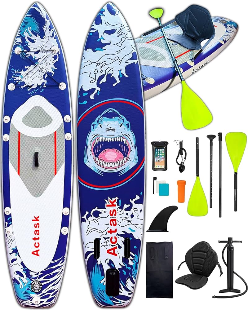 Amazon.co.jp: Actask sup サップボード スタンドアップパドルボード