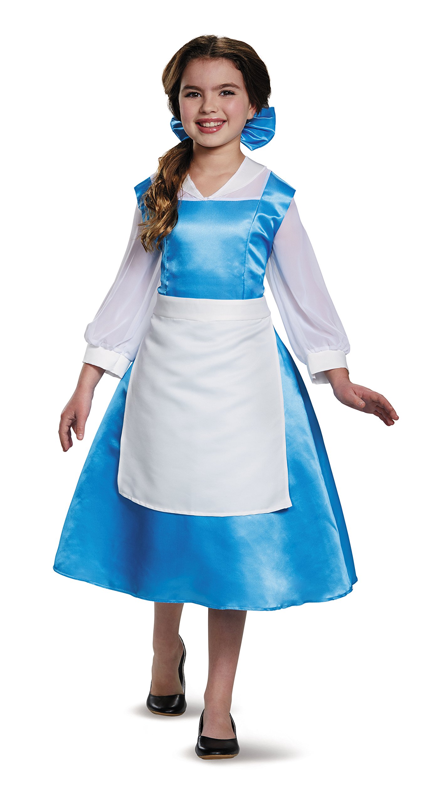 Amazon.co.jp: Disguise ベルの青いドレスのコスチューム 8～12歳向け