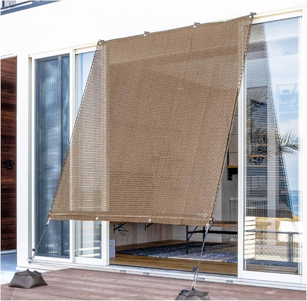 Amazon | タカショー 日よけ クールシェード エアー モカ 1.8×2m