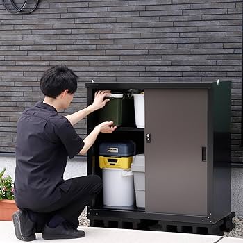 Amazon | グリーンライフ(GREEN LIFE) 物置 日本製 サビに強い 屋外
