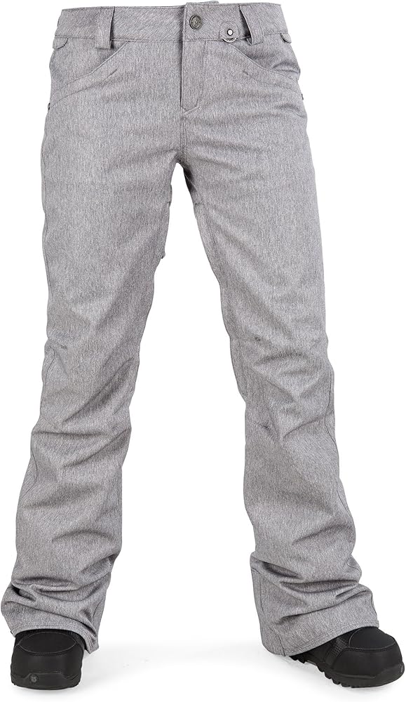 Amazon.co.jp: Volcom スノー レディース 種 ストレッチパンツ ヘザー