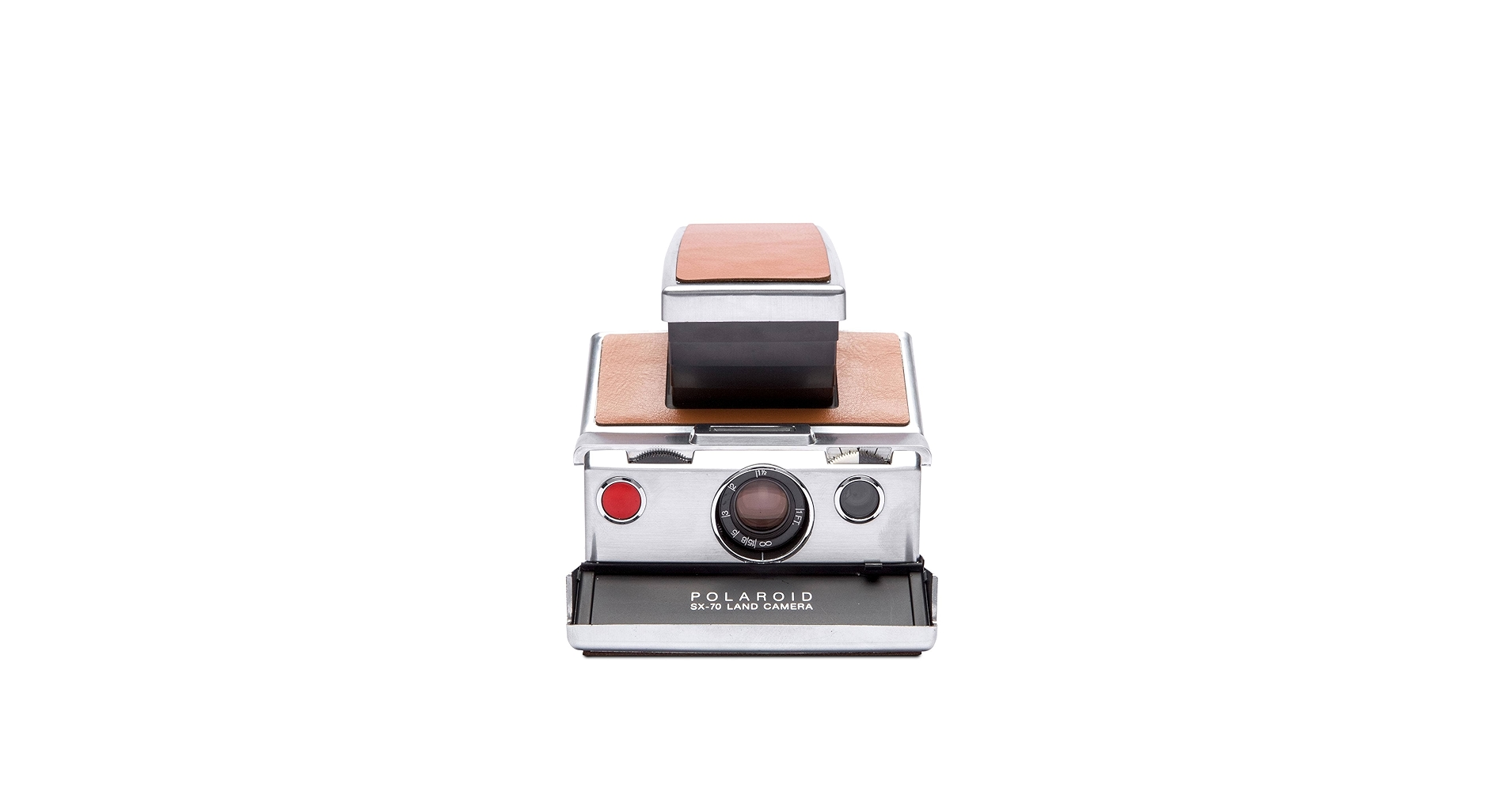 Amazon.com : Polaroid Originals 4695 SX-70 Camera, Silver, Brown