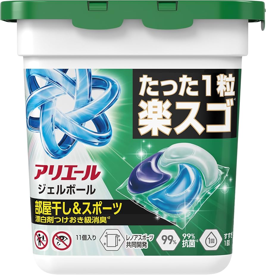 Amazon.co.jp: Ariel Laundry Detergent, Gel Ball Pro, Room Dryer x