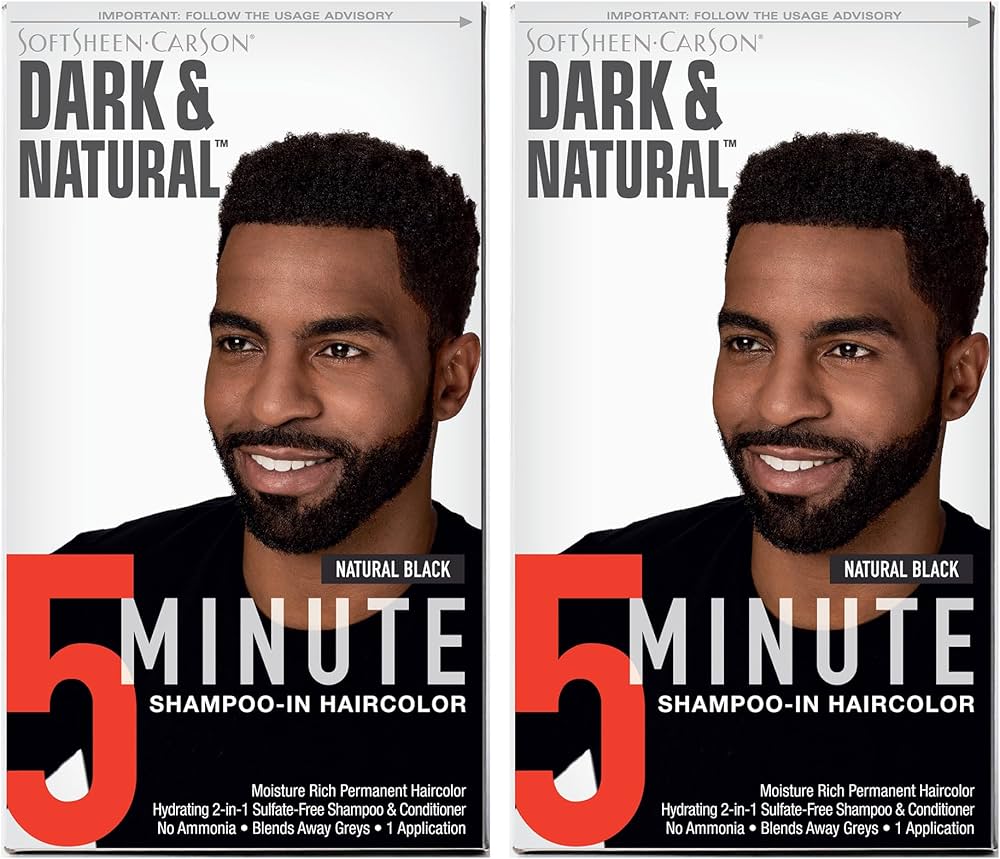 Amazon.com : SoftSheen-Carson Dark & Natural Hair Color for Men 5