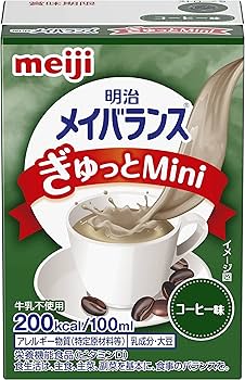 Amazon.co.jp: メイバランスぎゅっとミニ コーヒー味 100ml×24本