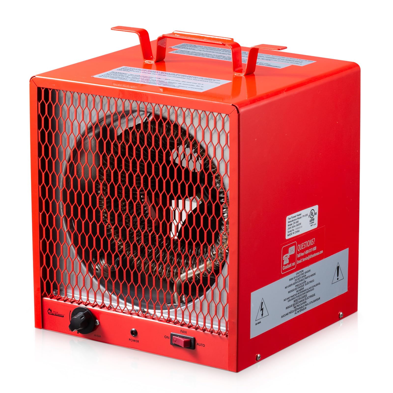 Dr Infrared Heater, DR988 5600W Portable Industrial Heater