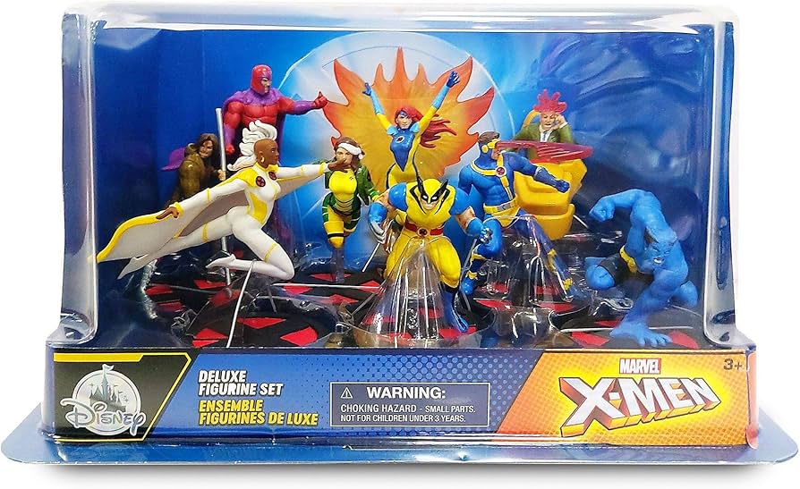 Amazon.co.jp: Disney Store X-Menデラックスフィギュアプレイセット