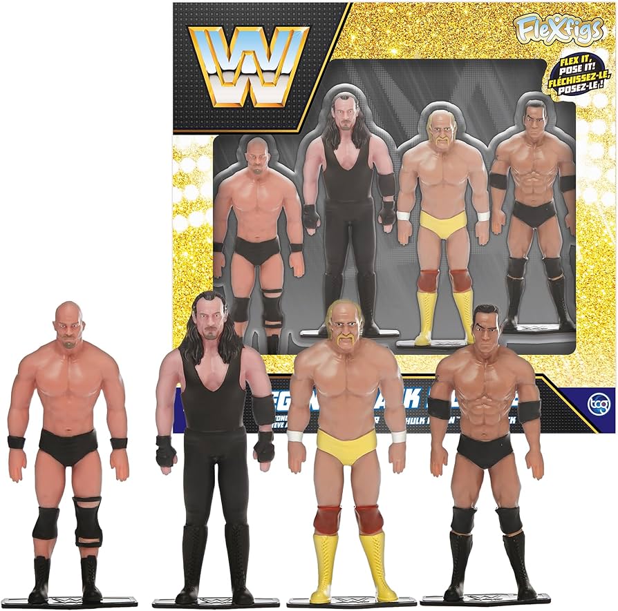 WWE スーパーレスラー 7インチ フィギュアセット WWE スーパーレスラー