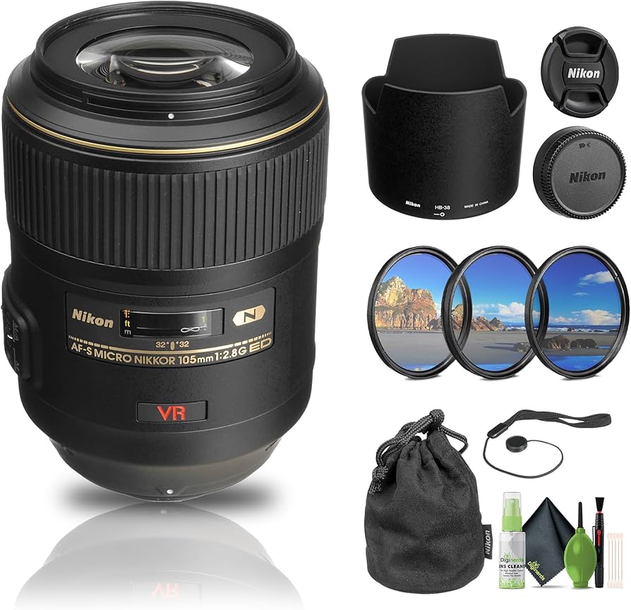 Amazon.com: Nikon AF-S VR Micro-NIKKOR 105mm f/2.8G IF-ED Lens