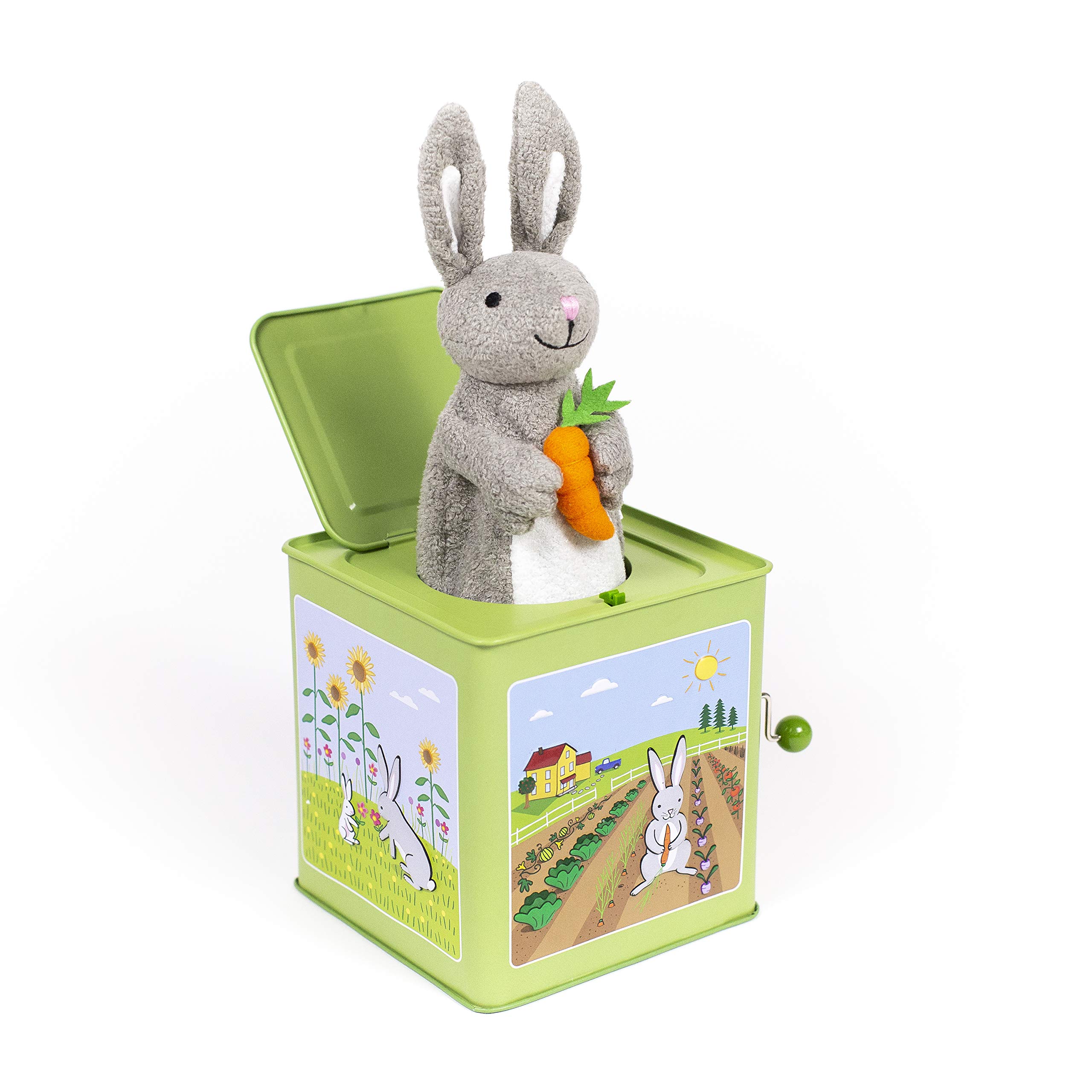 Amazon.com: Jack Rabbit Creations Bunny Jack in The Box Toy, Plush