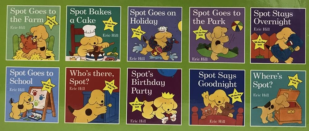 APP My First Spot Lift The Flap Library 10 Book Box Set By Eric