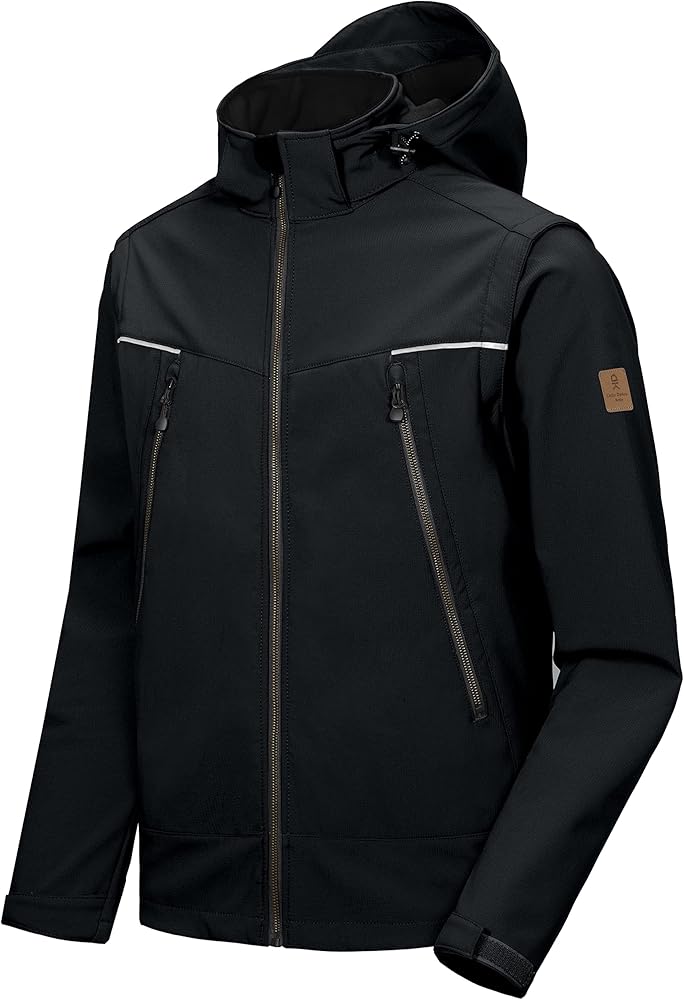 Amazon.com : Little Donkey Andy Men's Waterproof Softshell Jacket