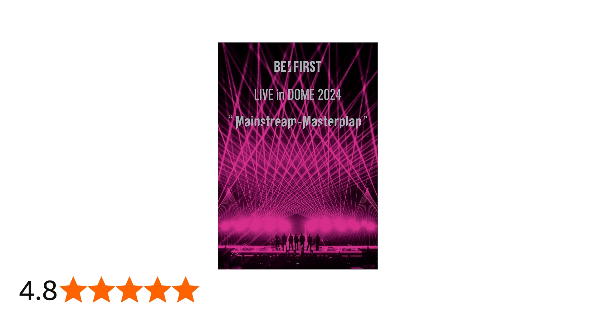 Amazon.co.jp: BE:FIRST LIVE in DOME 2024 ”Mainstream-Masterplan