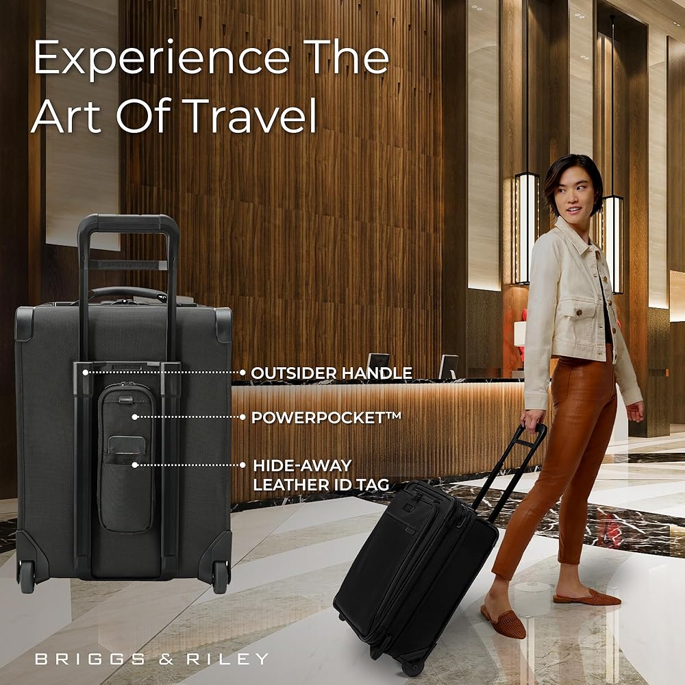 Amazon.com | Briggs & Riley Global 2-Wheel Expandable Carry On
