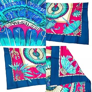 Amazon.co.jp: [エルメス] BRAZIL ブラジル カレ90 シルクスカーフ