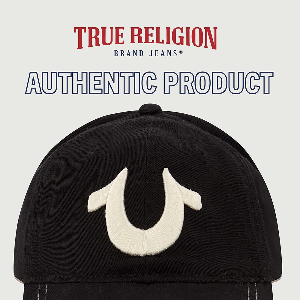 Amazon.com: True Religion Kids Baseball Hat with Large Horseshoe