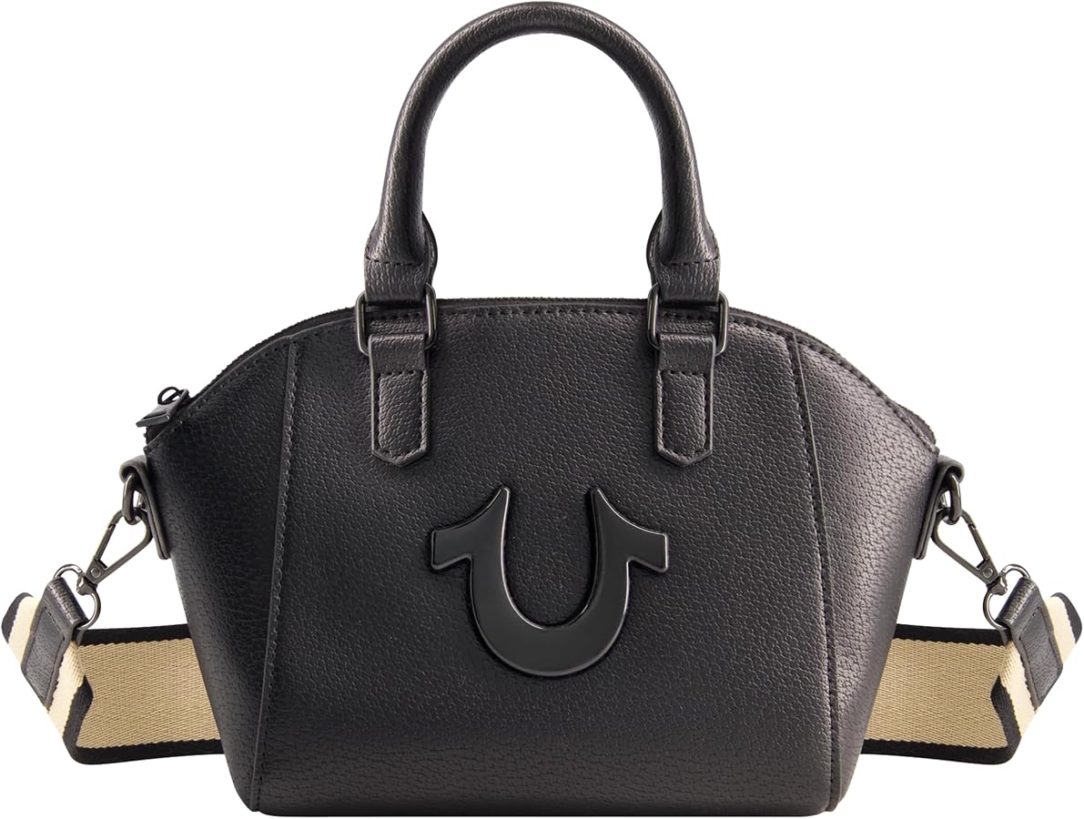 True Religion Women's Satchel Bag, Small Crossbody Purse Handbag