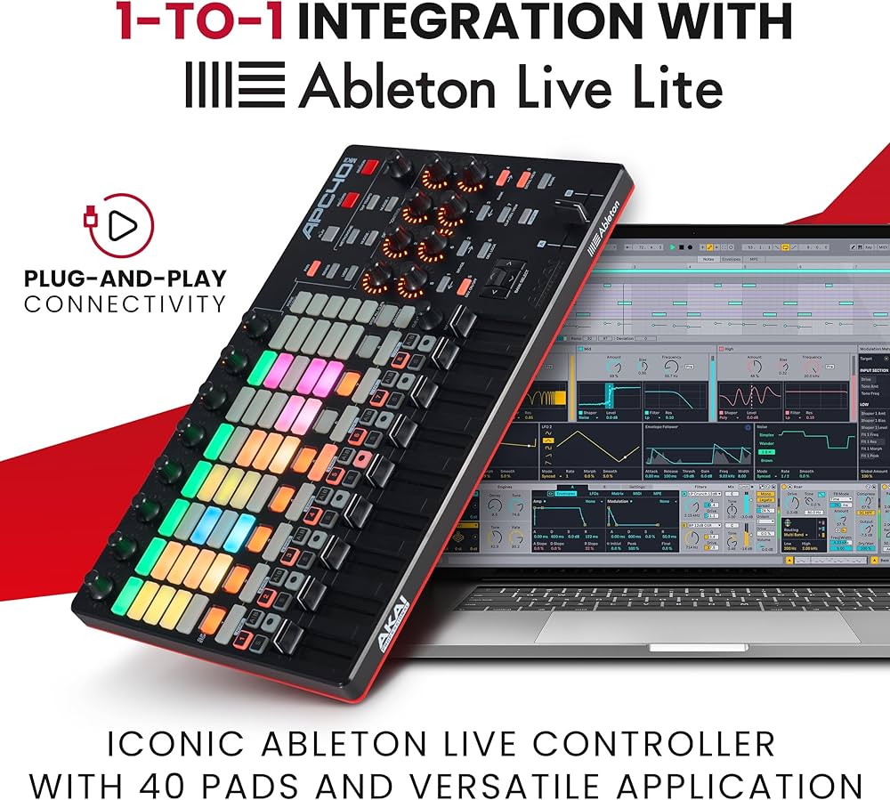 Akai Professional APC40 MKII - USB MIDI Controller for 1 to 1
