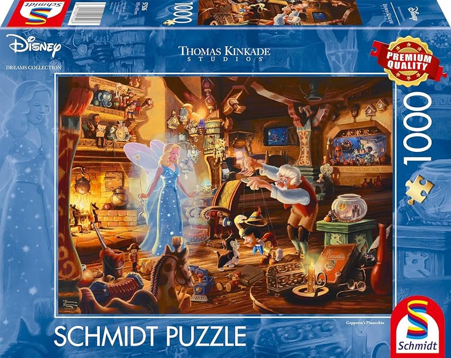 Amazon | Schmidt 1000ピース ディズニーパズル ピノキオ トーマス
