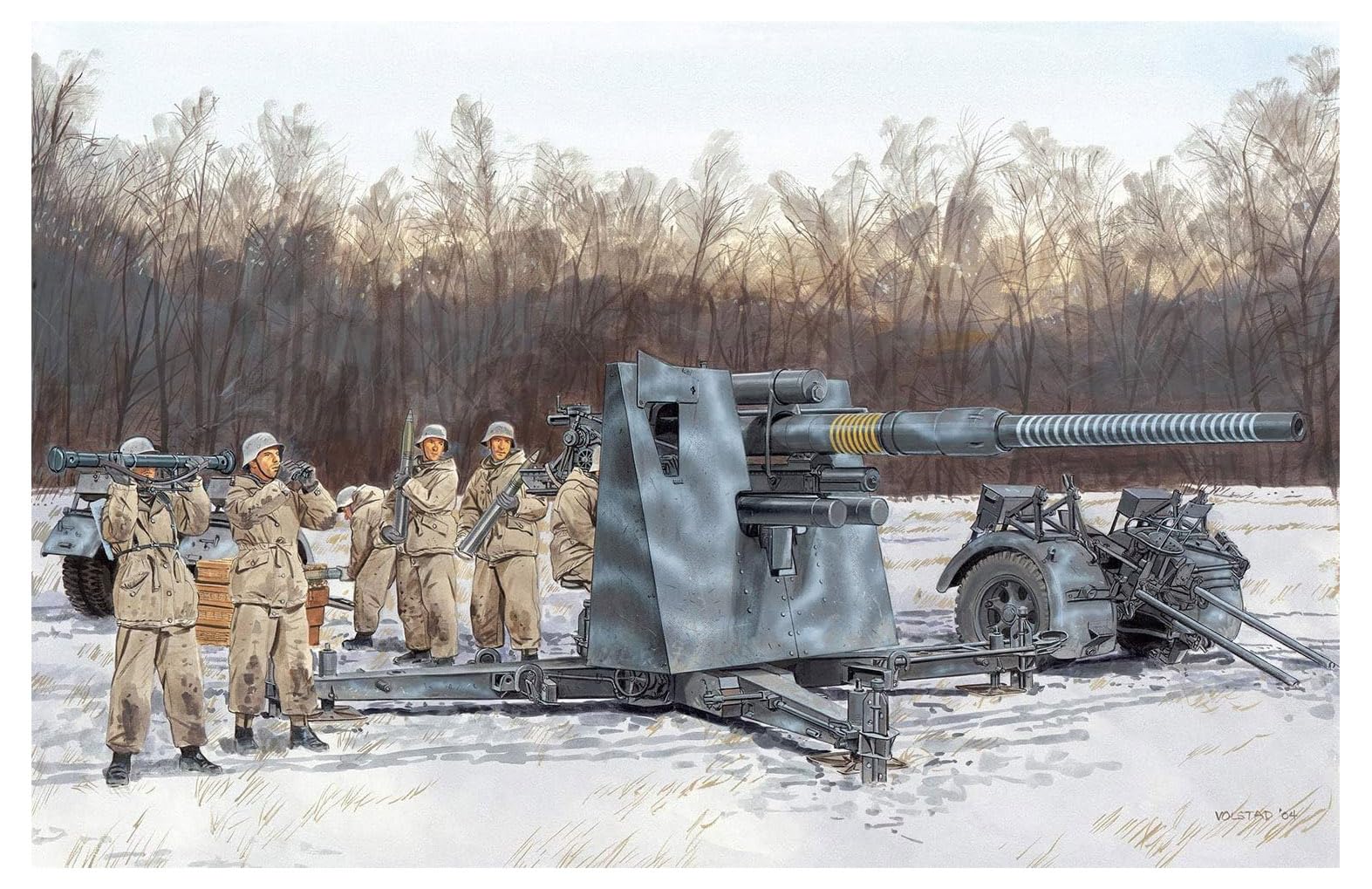 Amazon | ドラゴン 1/35 第二次世界大戦 ドイツ軍 88mm高射砲 Flak36